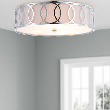 Aria Metal LED Flush Mount - JONATHAN Y